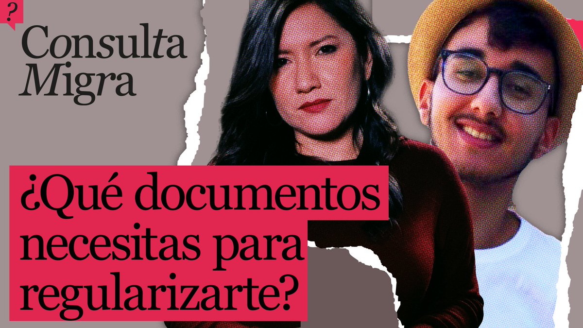 📢 <a href="/redwan_bdh/">Redwan Baddouh Bejja</a>, de <a href="/RegularizacionY/">✳️ RegularizacionYa Cuenta Oficial</a>, responde a preguntas sobre el proceso extraordinario de regularización de personas migrantes   

📺 youtube.com/watch?v=faANPs…