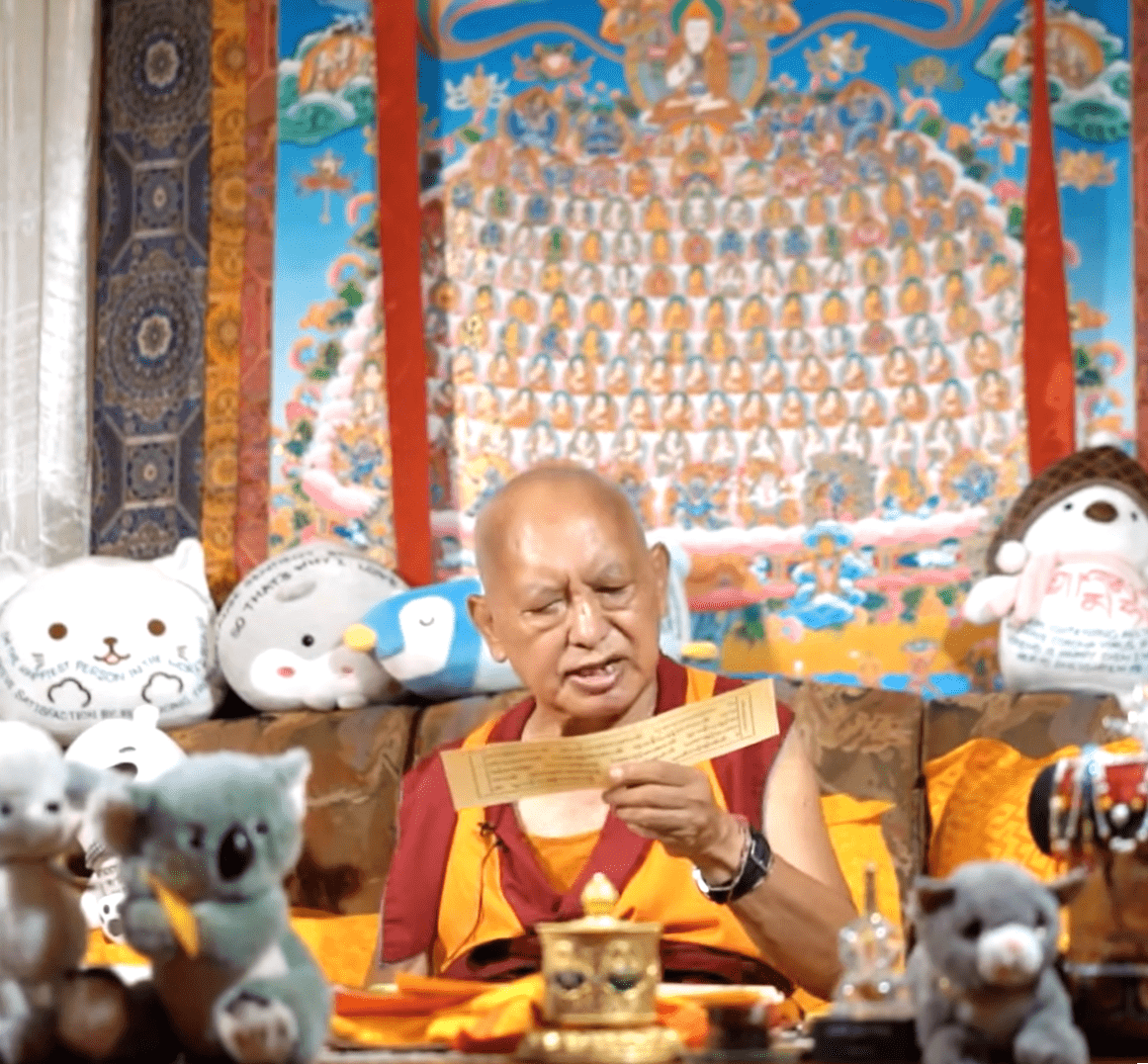 Lama Zopa Rinpoche tweet media