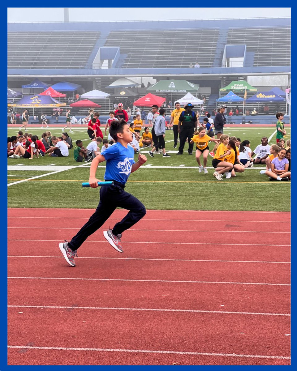 CorpusColts's tweet photo. Our 1st–4th graders competed in their first track meet this Saturday, and they crushed it! 🏃‍♂️🏃‍♀️💨

They ran the 100m, 200m &amp; a relay and showed amazing spirit and determination. So proud of them! 👏

Interested in track? There’s still time! Email Coach Garza for details. 🏅 https://t.co/GZU0jqu7DO