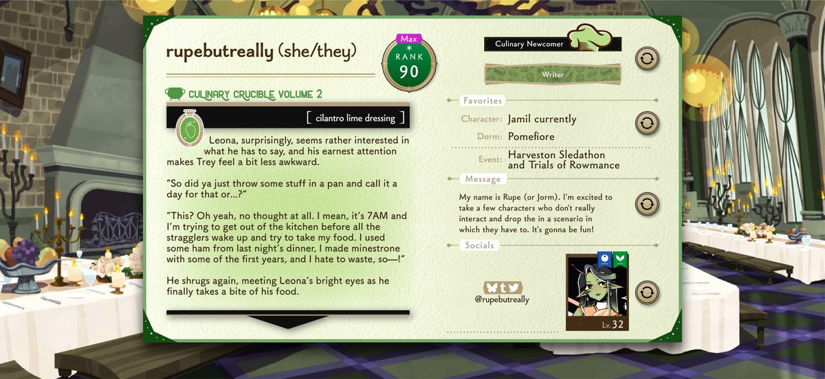🍴Culinary Crucible: Vol. 2 tweet media