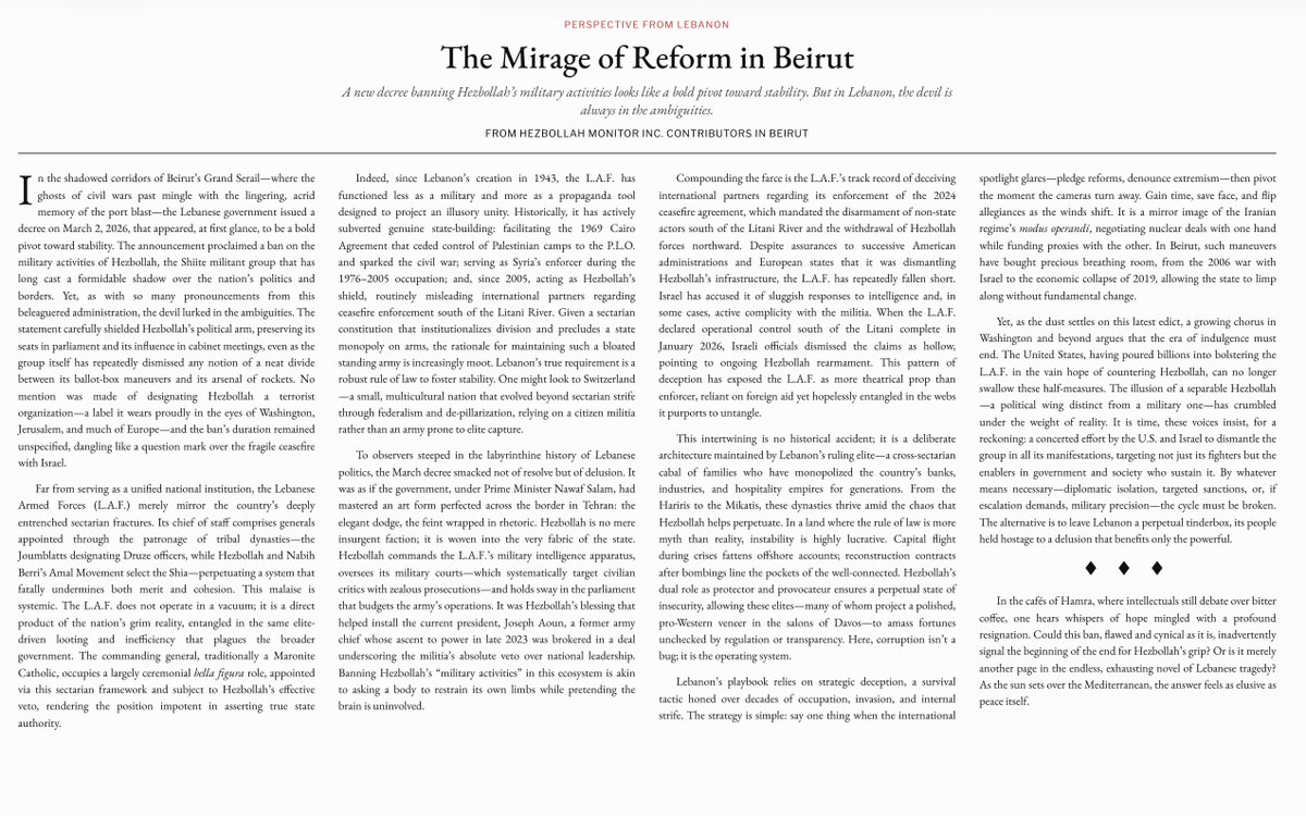 Hezbollah Monitor Inc.™ tweet media