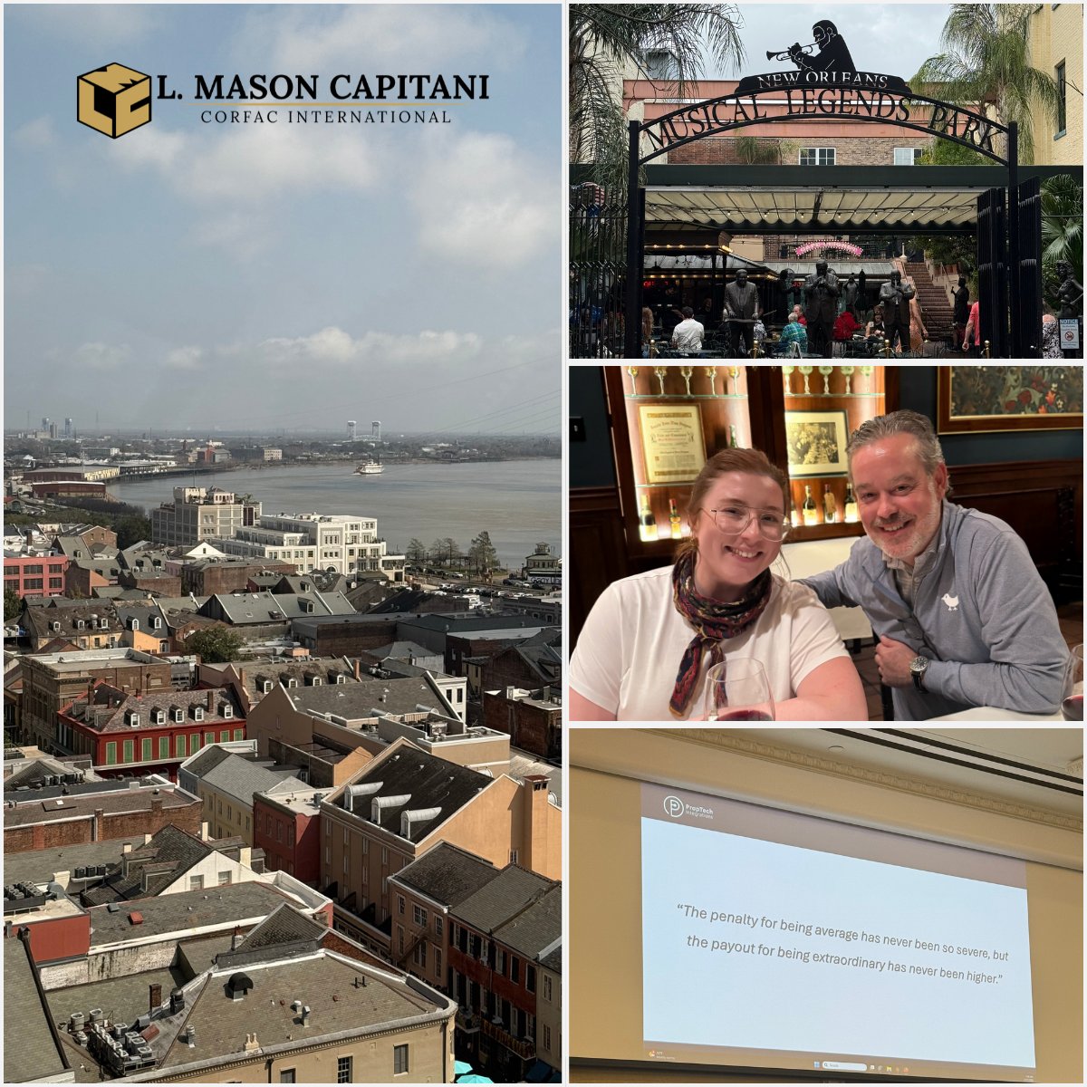 LMasonCapitani's tweet photo. The 2026 CORFAC International Spring Conference in New Orleans was an incredible few days of connection and collaboration.

Looking forward to continuing the conversation this fall in Chicago! ✈️ https://t.co/kbro5oazgK