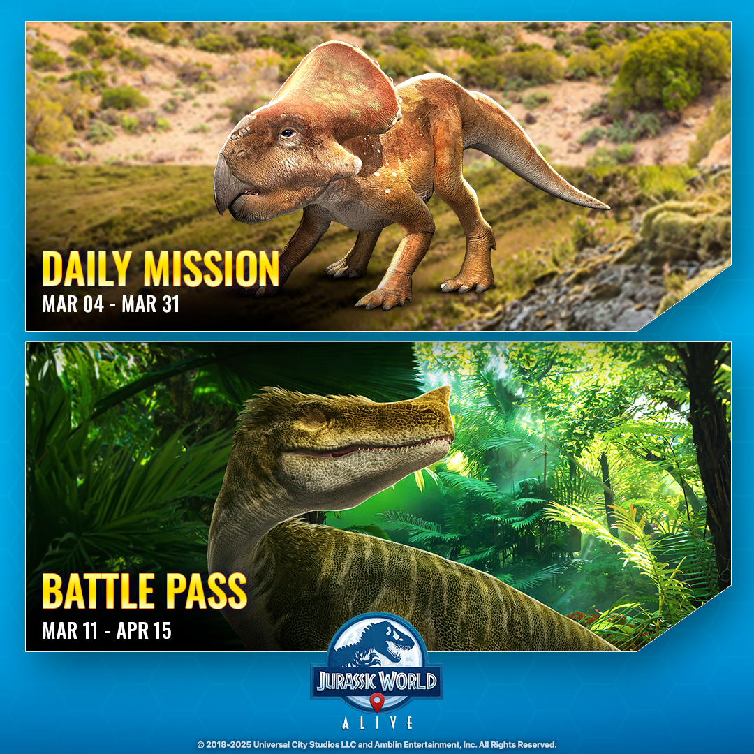 Jurassic World Alive tweet media