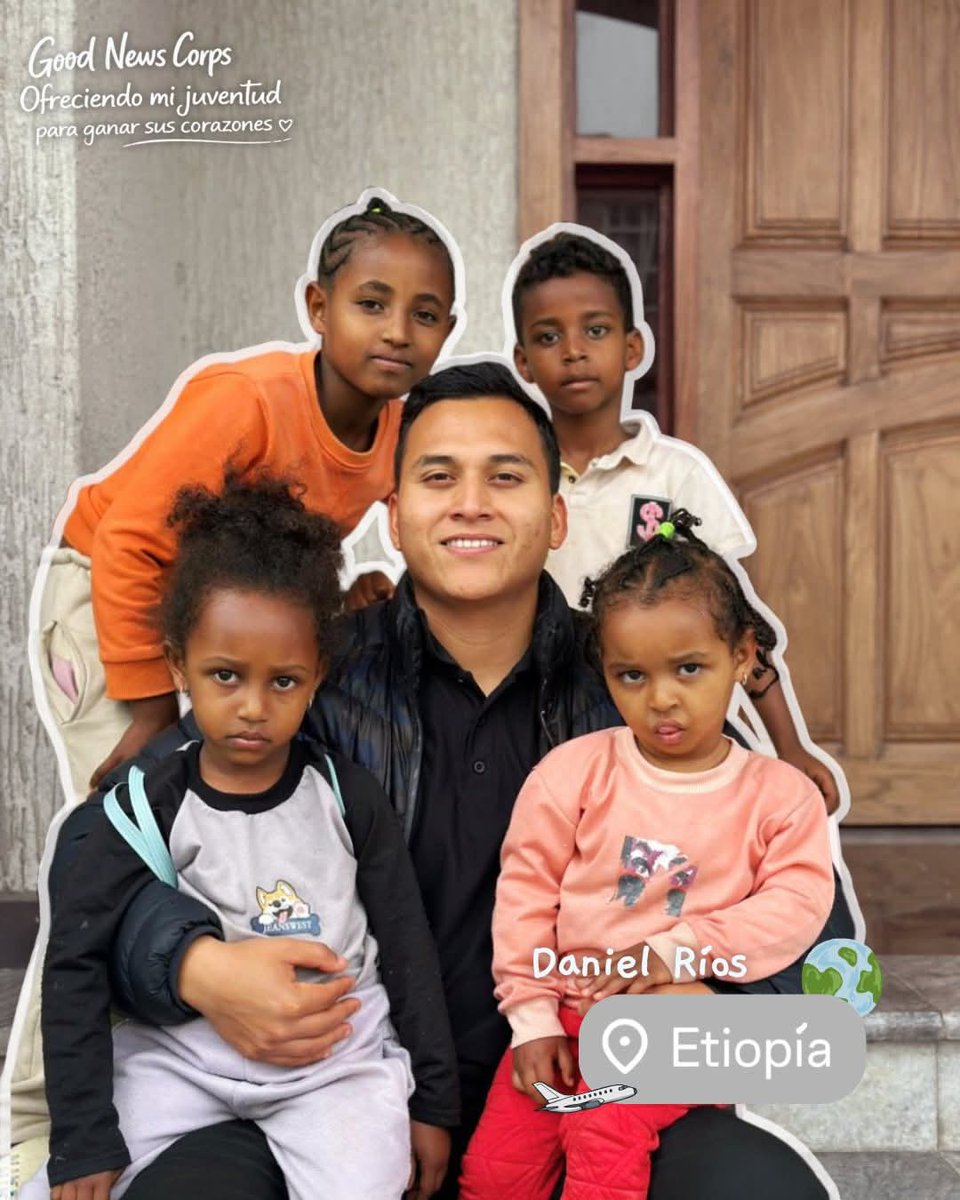 CorpsGood's tweet photo. Daniel Ríos
Etiopía, 2025🇪🇹 

Mi nombre es Daniel Ríos Sánchez, de la sede de Álamo, Veracruz, y llegué al país de Etiopía hace unos meses para hacer mi voluntariado en este país. https://t.co/Hn5NY36BoC