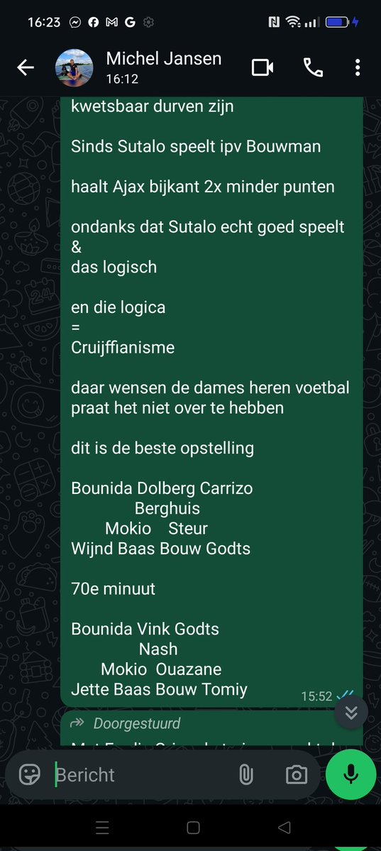 LammertAlbertus's tweet image. Message for #Jordi &amp;amp; #OscarGarcia &amp;amp; #RogerGarcia

#Grim #Nuijten #Landzaat 

3 biggest #Ajax 1 mistakes 

#Sutalo iso #Bouwman 
#Regeer iso #Mokio 
#Tomiyasu leftback 

tnx to #AlexPastoor crazy irresponsible remarks about #AaronBouwman 

@JordiCruyff @garciajunyent @Marijnbeuker
