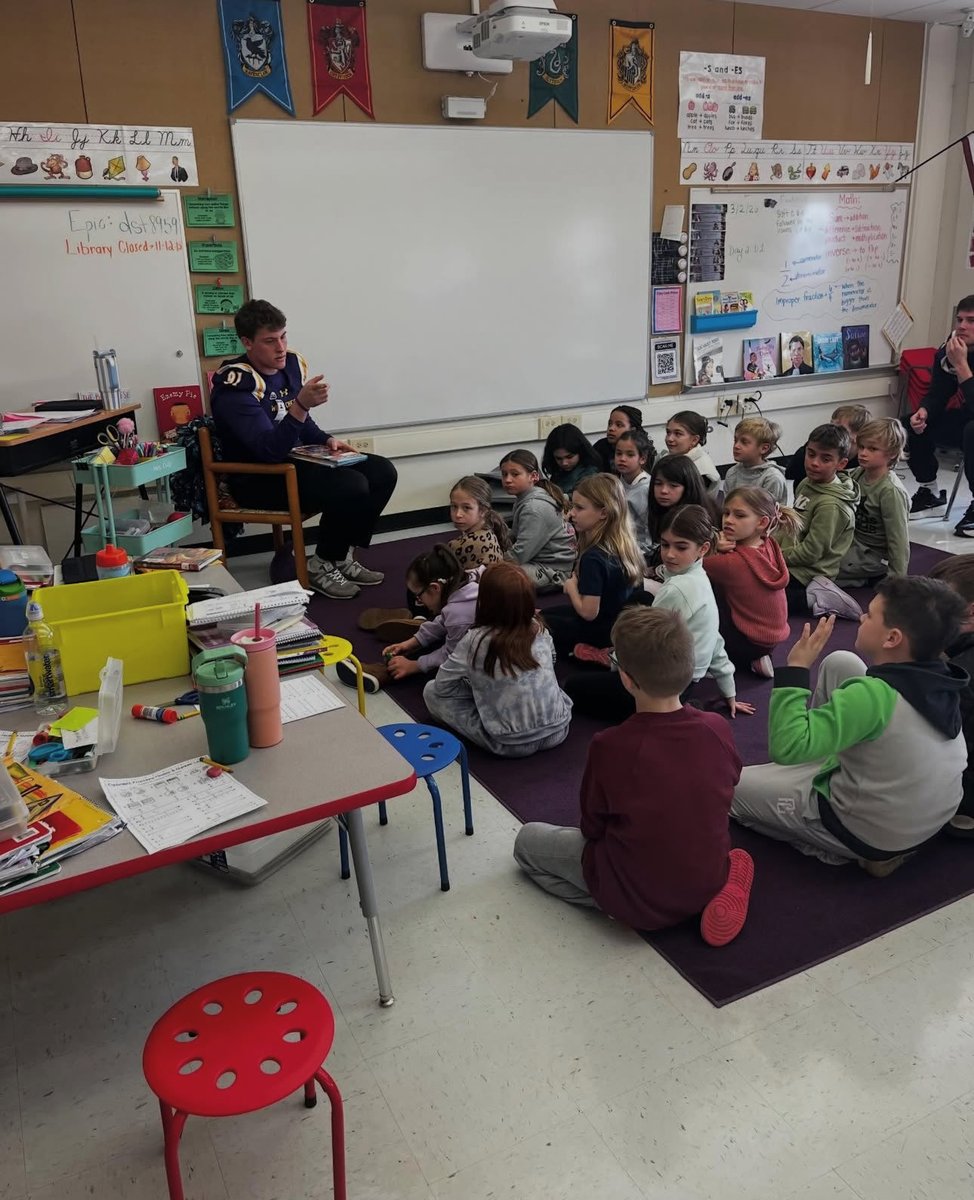 WCUGoldenRamsFB's tweet image. National Reading Across America Day 2026✅ 

Thank you East Bradford Elementary for a great morning!
#GenerationStrong #TheFutureIsNow