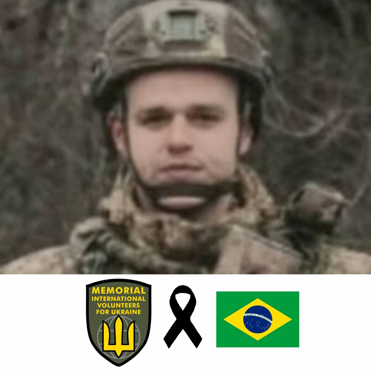 🇺🇦🫂😭

Our Beloved Brazilian Brother Otavio Guilherme Giorni Cardoso, who had been serving in Ukraine as a Volunteer succumbed on the Battlefield.

Honor, Glory and Gratitude To Our Brother.