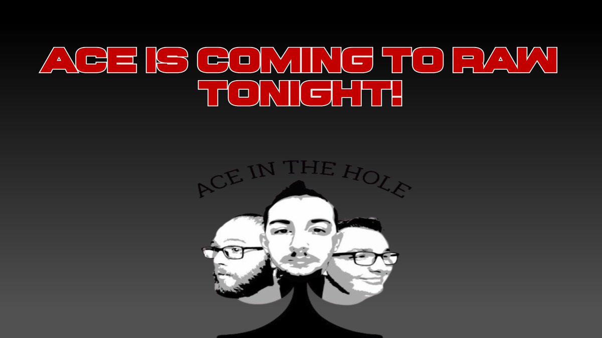 ACEITHPodcast's tweet photo. As mentioned on the last episode, ACE will be at #WWERaw tonight. If you have seen, heard, or are a fan of the podcast and see us there say hi! We would love to meet you! https://t.co/tkiIj3IhT5