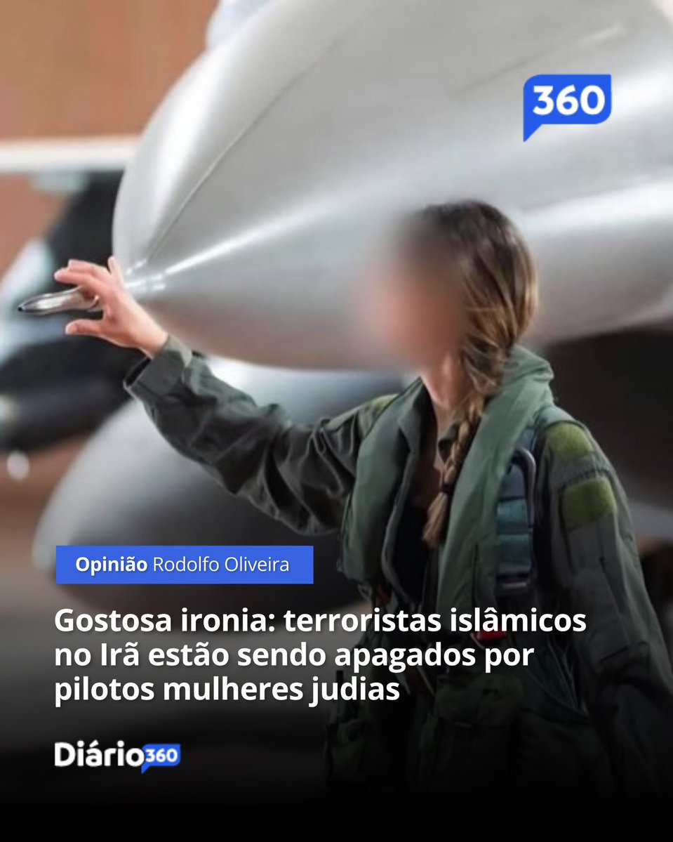 É só eu ou msm não sendo iraniano eu me preocuparia muito em deixar uma Muié dirigir um Jato desses?