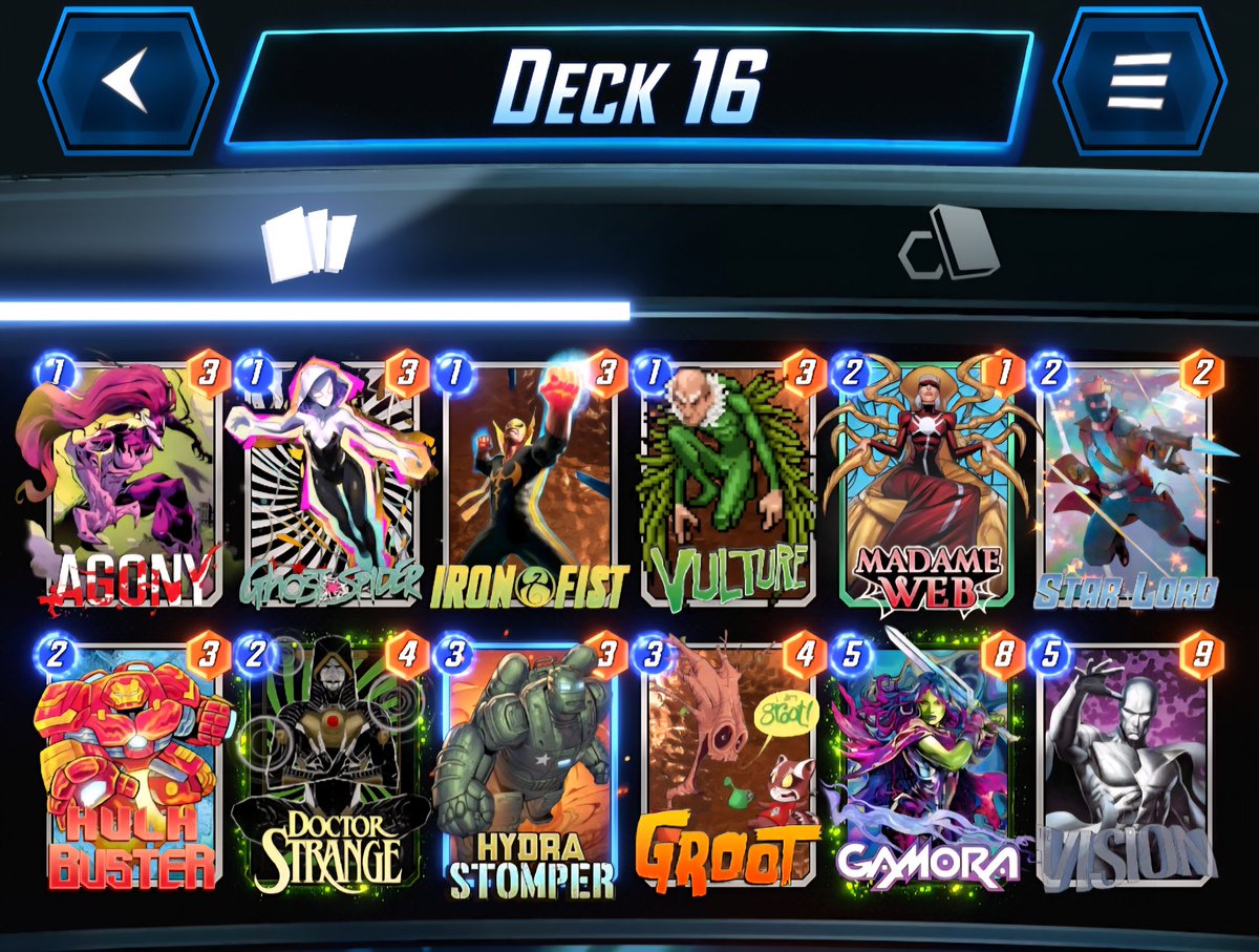 Sanctum done.  Pretty smooth run.

#MarvelSNAP