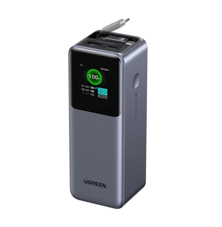 Dealabs's tweet photo. 🔋
La UGREEN 165W avec 2 ports et câble rétractable à 44,62€ 👇
➡️ https://t.co/OiJl4hS5VL ⬅️ https://t.co/2LdY086g0j