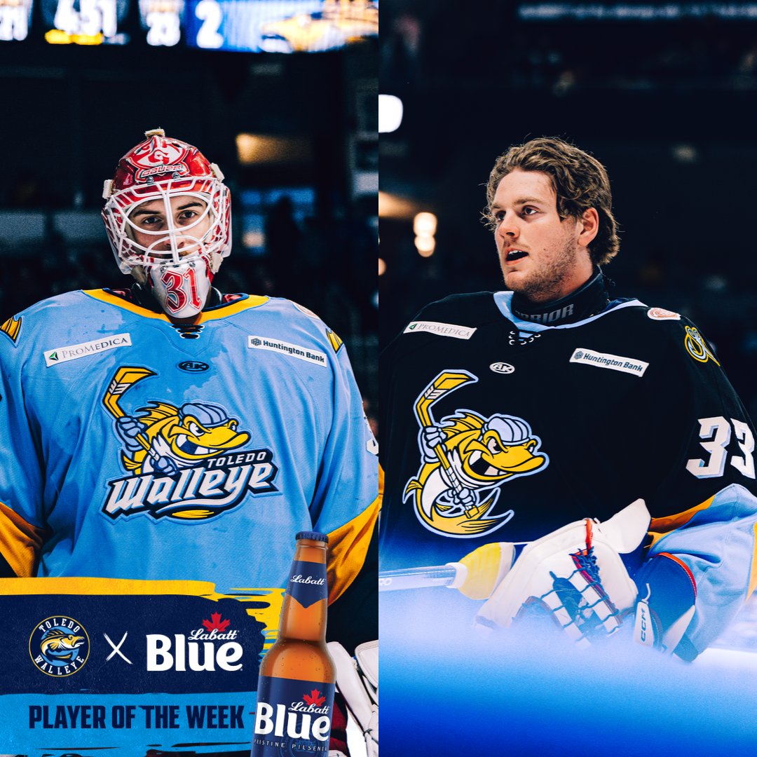 You already know our <a href="/LabattUSA/">Labatt Blue Light</a> Player(s) of the Week had to go to our shutout kings 👑