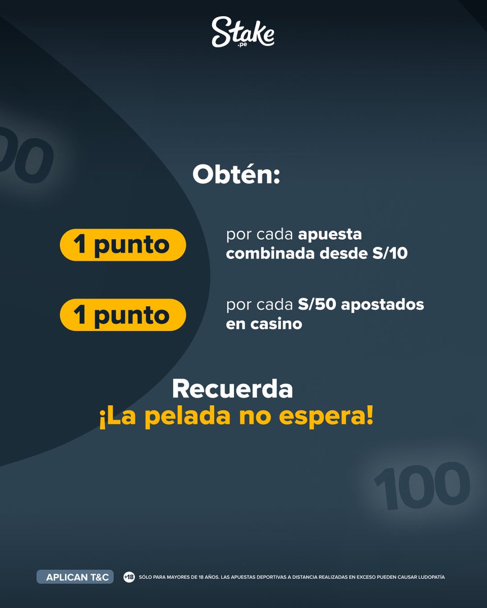 Stake Perú tweet media