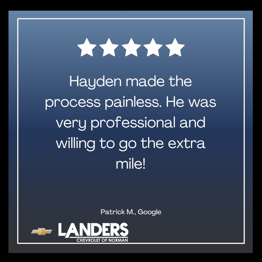Landers Chevrolet of Norman tweet media