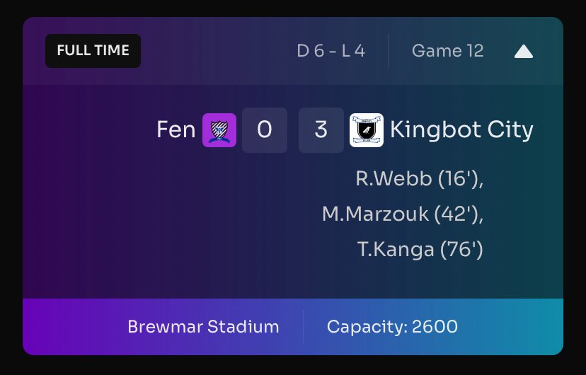 KingBot City FC tweet media