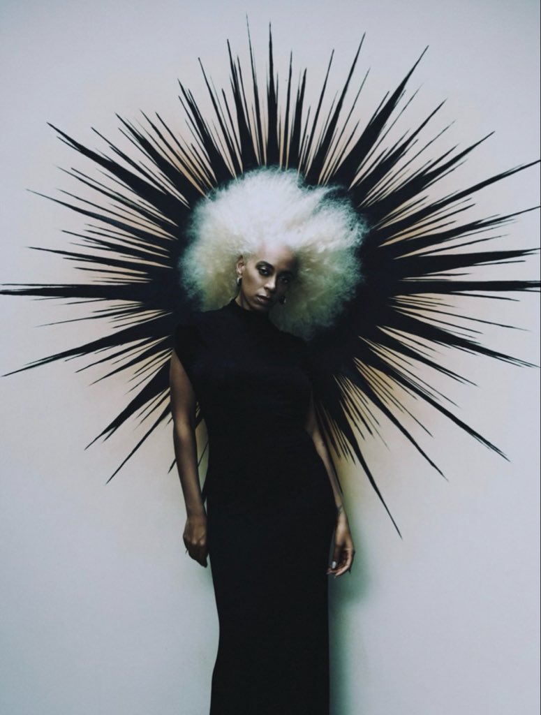 Solange for AnOther magazine photographed by Gabriel Moses.