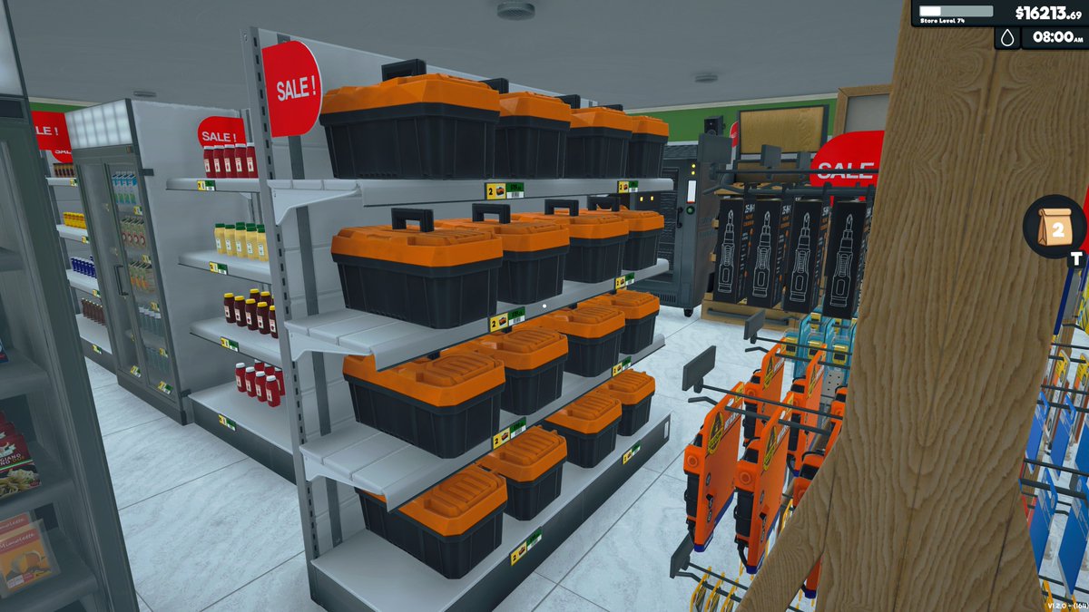 GamesNokta's tweet photo. What's next?

We're also excited to announce that we've been working on DLCs since the last update as mentioned before and we're so close to release 7 DLCs in a couple days which includes:

Bakery, Ice Cream, Vending Machine, Clothing, Electronics, Everyday Essentials and Hardware DLC

#SupermarketSimulator