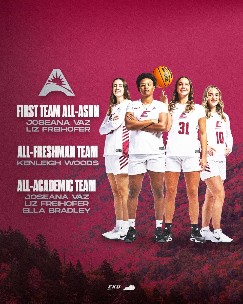 EKUWBB's tweet photo. We really ate 🤩

Congratulations to our school record 10 conference postseason award winners!

#GoBigE https://t.co/nuy6SwvdGj