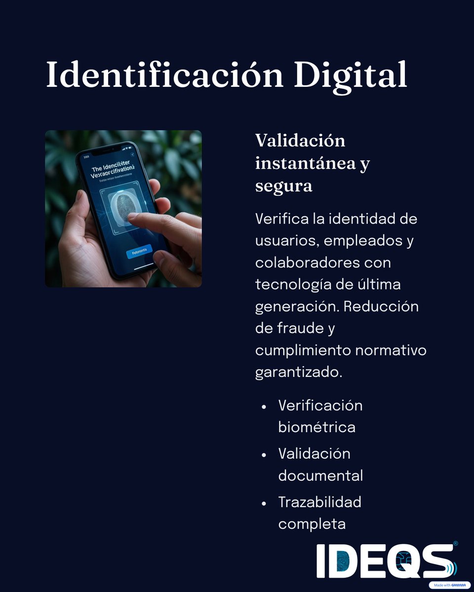 Ideqs_sas's tweet photo. ¿Tu empresa necesita identificar, controlar o fidelizar? 🚀 Con IDEQS tienes un portafolio completo para optimizar procesos con seguridad certificada, implementación rápida, soporte dedicado e integración total. 
📲 WhatsApp: (+57) 310 233 2112
🌐 https://t.co/FDSAiWic1O
#IDEQS https://t.co/HxpXhUXgMM