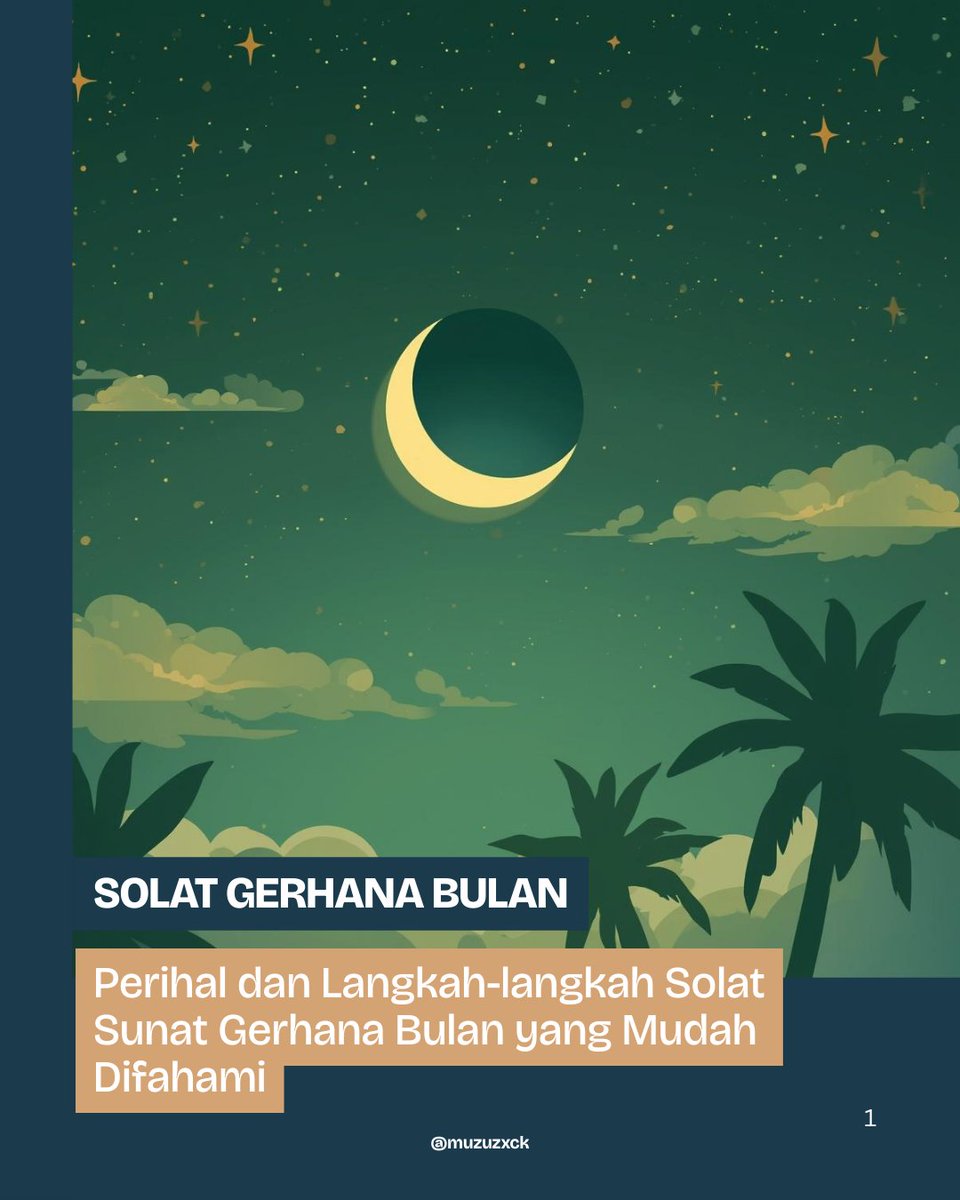 Muzuzxck's tweet photo. Insya Allah esok (3 mac 2026) kita akan menghadapi gerhana bulan. 

Jemput baca sedikit perkongsian perihal dan tatacara solat gerhana. 

Ayuh ramai-ramai ke masjid surau untuk solat. Moga bermanfaat. 

#FawaidFiqh https://t.co/TkvHTGBmb7