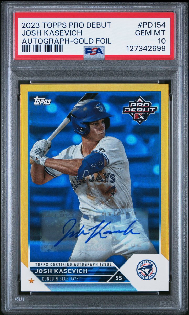 Blue Jays Card of the Day 60/365: 2023 Topps Pro Debut Josh