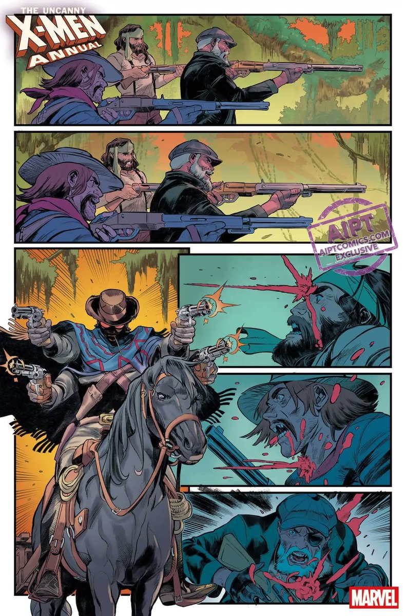BrunoMellx's tweet photo. Uncanny X-Men Annual, first look

https://t.co/Trf3zPx7Bw

#XSpoilers #XMen https://t.co/iAKjA1D182
