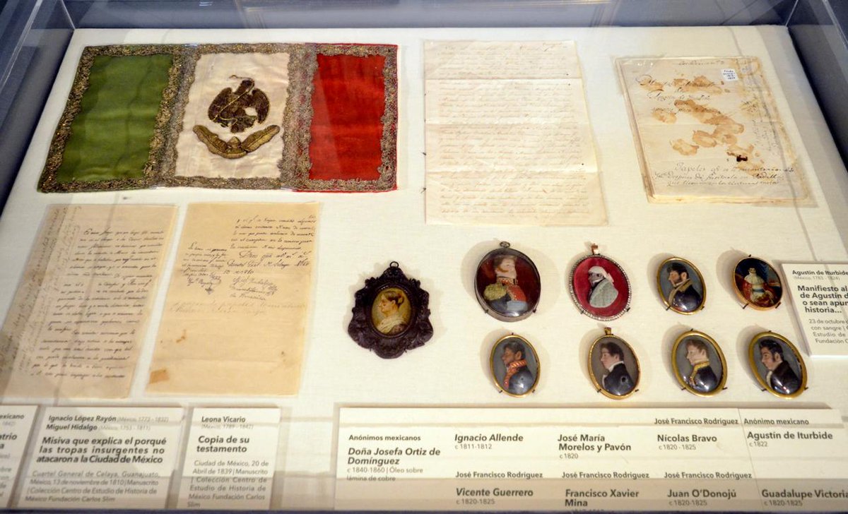 ElMuseoSoumaya's tweet image. La #ColecciónDelSoumaya conserva objetos y obras relativas a la Guerra de #Independencia, entre ellas una miniatura de Josefa Ortiz de Domínguez, “la Corregidora”, fallecida #UnDíaComoHoy de 1829.

Descúbrela en Museo Soumaya, Plaza Carso.