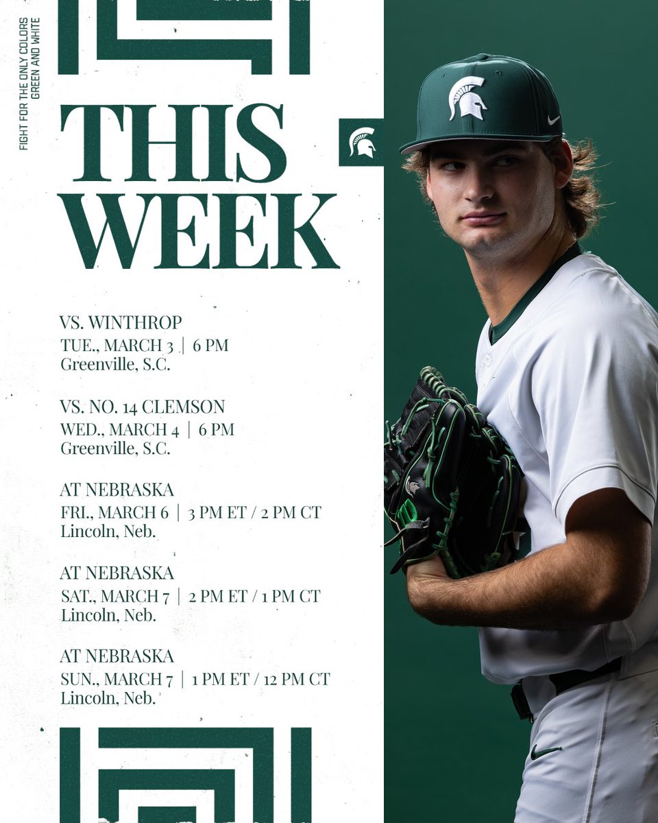 Michigan State Baseball tweet media