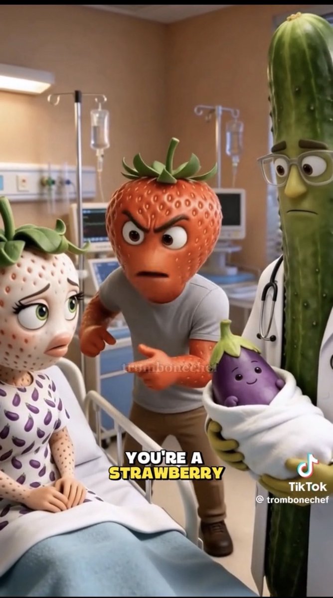 This is going AI strawberry is going viral right now on TikTok after she cheated on her husband with an Eggplant which resulted in her child being an eggplant.

enTWYNP1o71jvtiXGZPcWXfPHsxZ5dedUicPsihpump