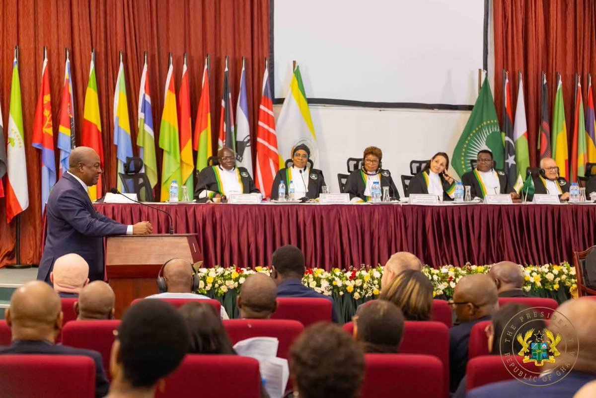 "I humbly ask all African nations and individuals to respect and implement the Court's judgements in good faith. And to also make the declaration to allow individuals and NGOs direct access to the Court." -  President <a href="/JDMahama/">John Dramani Mahama</a>  opens 2026 judicial year of the African Court on