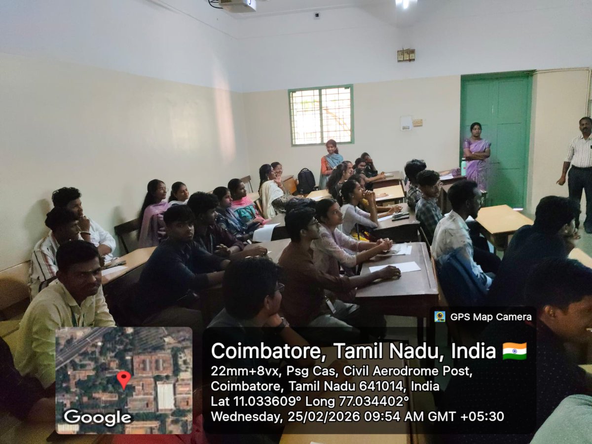 PSGCAS1's tweet photo. Department of Physics (Aided) conducted am IIC event titled " Kinetic Clash Ideation " https://t.co/lwzgDI5xEk