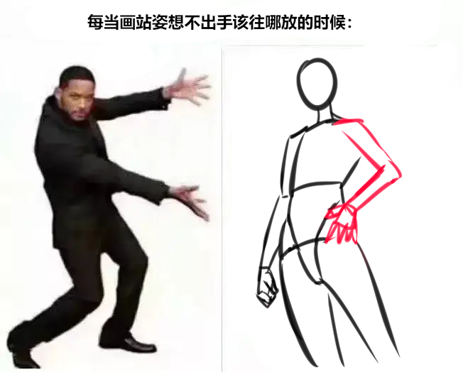 我画画