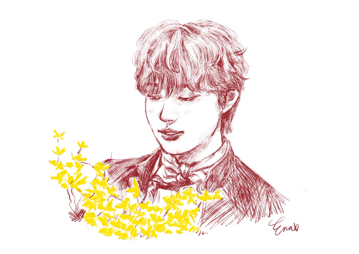 If I were given the chance, I'd keep choosing to be an artist in all my lifetimes just so I can draw someone as overwhelmingly captivating as Euijoo is. That sums up the type of person I am really...

#lunédraws