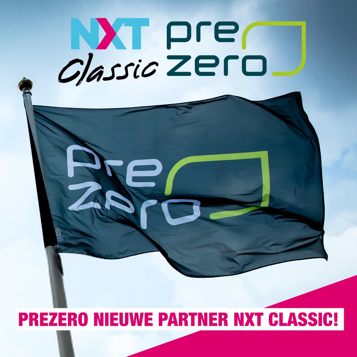 nxtclassic2026's tweet photo. 🆕 | PreZero nieuwe partner NXT Classic!

Als trotse partner helpt PreZero de NXT Classic om een positieve impact te maken op de wielerwereld én het milieu, vanuit de gedeelde visie dat een wielerevent alleen écht wint als de voetafdruk minimaal blijft.

#NXTClassic #PreZero https://t.co/nvGAJLVT9Q