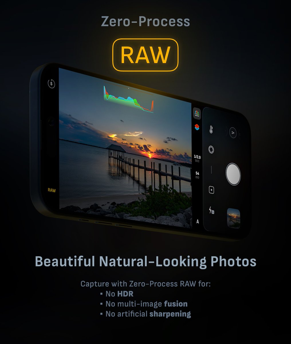 Camera M - Pro Manual Camera tweet media