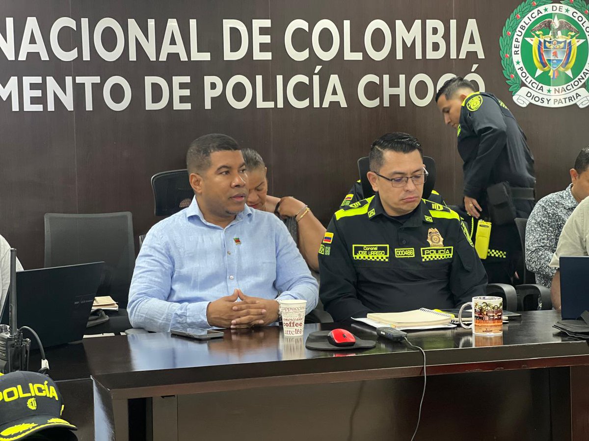 #Atención | El #Chocó se prepara para elecciones del domingo 8 de marzo 🗳️ En el Comité de Seguimiento Electoral, <a href="/PoliciaColombia/">Policía de Colombia</a>, autoridades locales y organismos de control acordamos  medidas para garantizar que la jornada sea transparente, segura y ordenada. #VotoSeguro