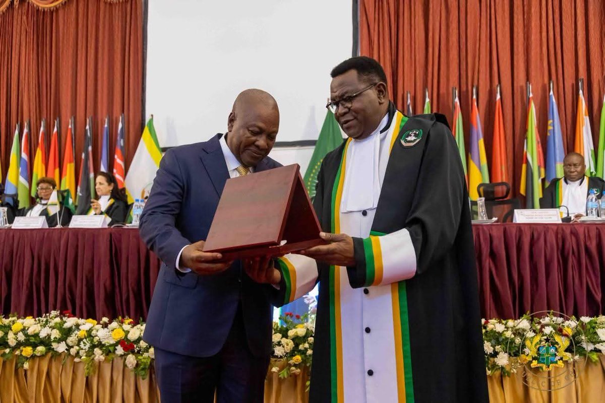 "Justice systems in Africa have strengthened over the past decades. In Ghana, we are strengthening our judicial systems." - President <a href="/JDMahama/">John Dramani Mahama</a> opens 2026 judicial year of the African Court on Human and People’s Right