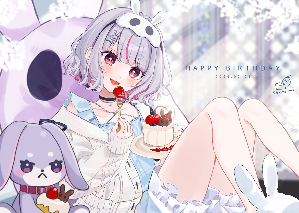 みみたやHAPPY BIRTHDAY🐰！ #兎咲ミミ生誕祭2026 #ミミ画