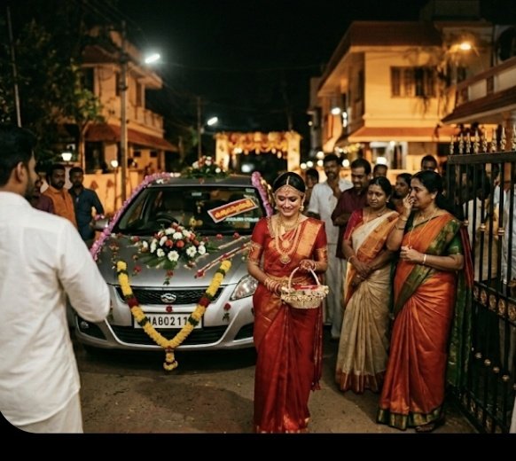 #நாள்02
#தினம்05_கவிதைகள்
#கவிதை_மாரத்தான்
வலியின் வார்த்தை
​மங்கலநாண் ஏந்தி, மன்னவன் கரம்பிடித்து
மங்கை அவள் கிளம்புகையில் - வடித்த கண்ணீரும்
சொல்லிடுமே கதைகள் பல!
​அத்தனையும் மறைத்து, புன்னகை முகத்தோடு
புகுந்திடுவாள் புது வீட்டில் - அடியெடுத்து!
சுபா செல்வா