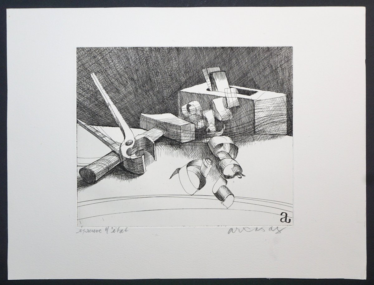 À l'occasion du 𝗰𝗲𝗻𝘁𝗲𝗻𝗮𝗶𝗿𝗲 𝗱𝗲 𝗹𝗮 𝗻𝗮𝗶𝘀𝘀𝗮𝗻𝗰𝗲 𝗱'𝗔𝗿𝗰𝗮𝗯𝗮𝘀 découvrez une facette inédite de l'artiste. Lithographies, sérigraphie... Arcabas pratiqua aussi l’art de l’estampe !
 Arcabas et l’estampe: Expo jusqu'au 19 avril  Maison du Patrimoine-Chamrousse