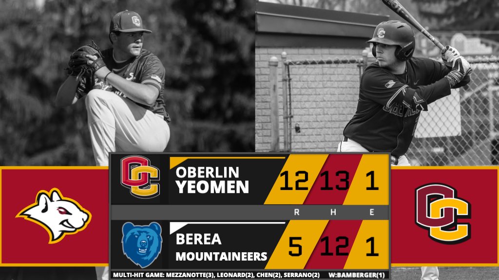Oberlin Baseball tweet media