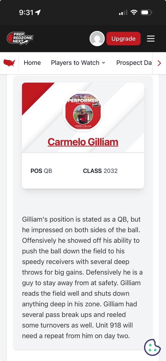 Carmelo (Money) Gilliam tweet media