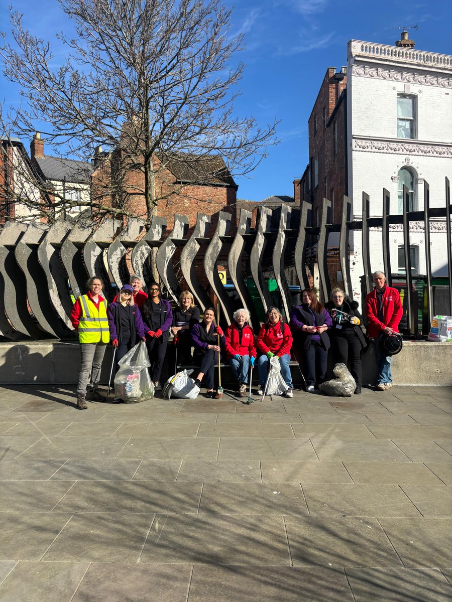GloucesterBID's tweet photo. BIG Gloucester Clean Up💚
📆SAVE THE DATE - our next gathering will be on Monday 13th April 2026, 10am-12pm. Meeting place TBC. See you there!
#CleanerCity #BelieveInGloucester #LoveGloucester #VolunteersMakeADifference #VolunteersNeeded #SupportOurCity #BigGloucesterCleanUp https://t.co/Czt0IMKAEv