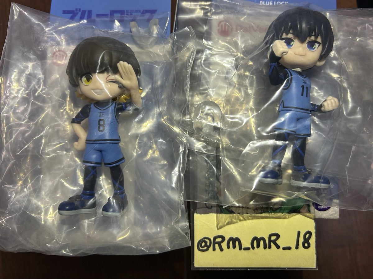 RM_MR_18's tweet photo. 〜 ブルーロック PalVerse パルバース フィギュア 〜

譲→潔世一、蜂楽廻

求→御影玲王＞定価+送料

交換優先。
郵便での交換希望です。
販売から結構の日数が経過していて難しいとは思いますがよろしくお願いしますm(*_ _)m https://t.co/edHfqsfgXp