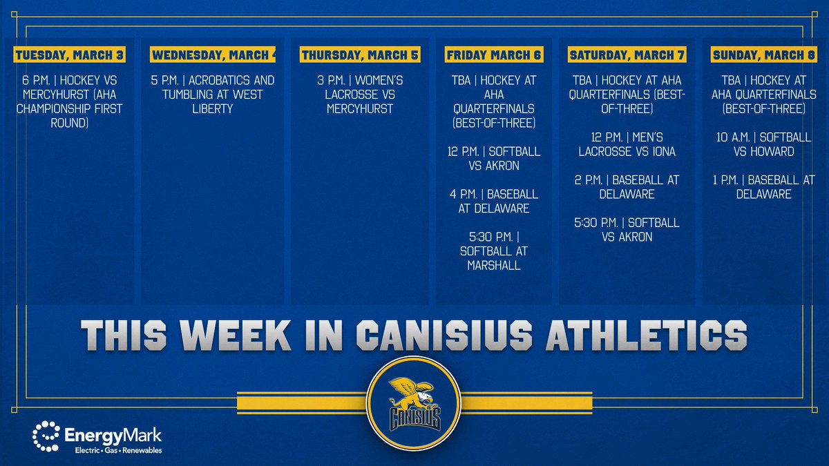 Canisius University Athletics tweet media
