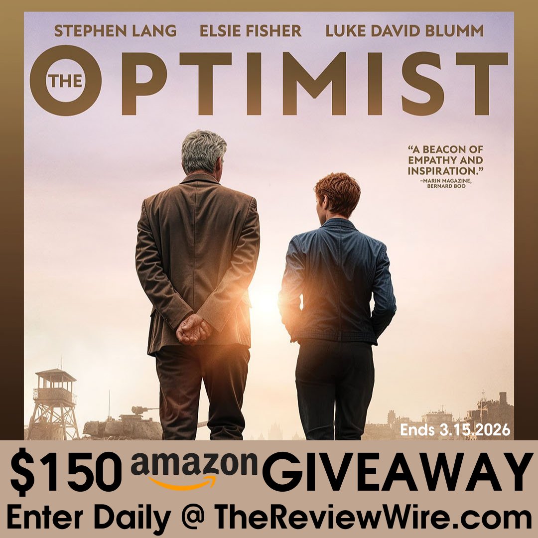 To celebrate the powerful true story of #TheOptimistMovie in theaters March 11, enter to win a $150 Amazon eGift Card!
  
Enter here → thereviewwire.com/the-optimist-2… Ends 3.15.26. Open to US residents.   

#GiftCardGiveaway #AmazonGiveaway