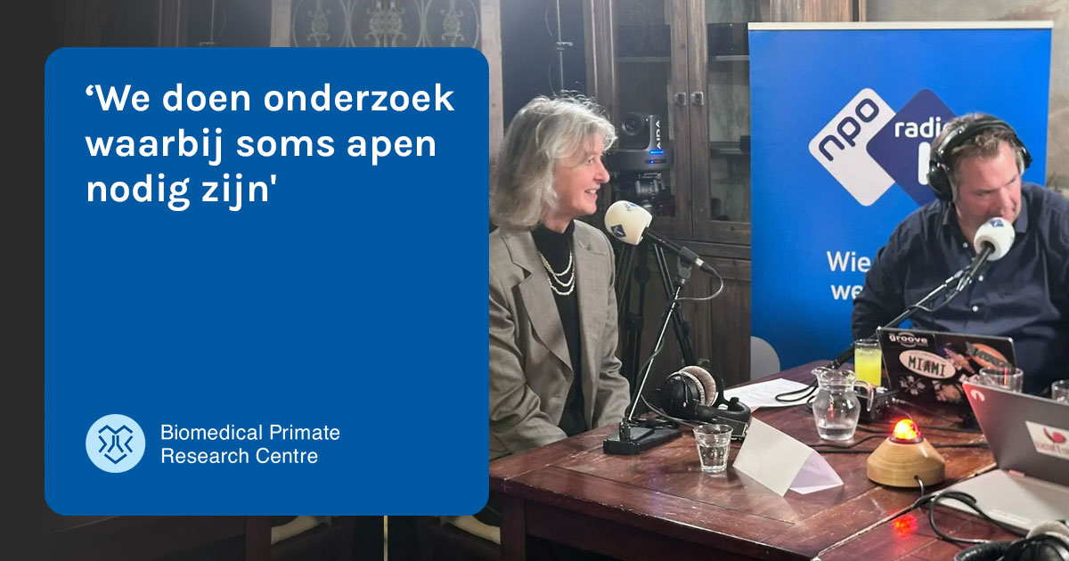 Biomedical Primate Research Centre tweet media