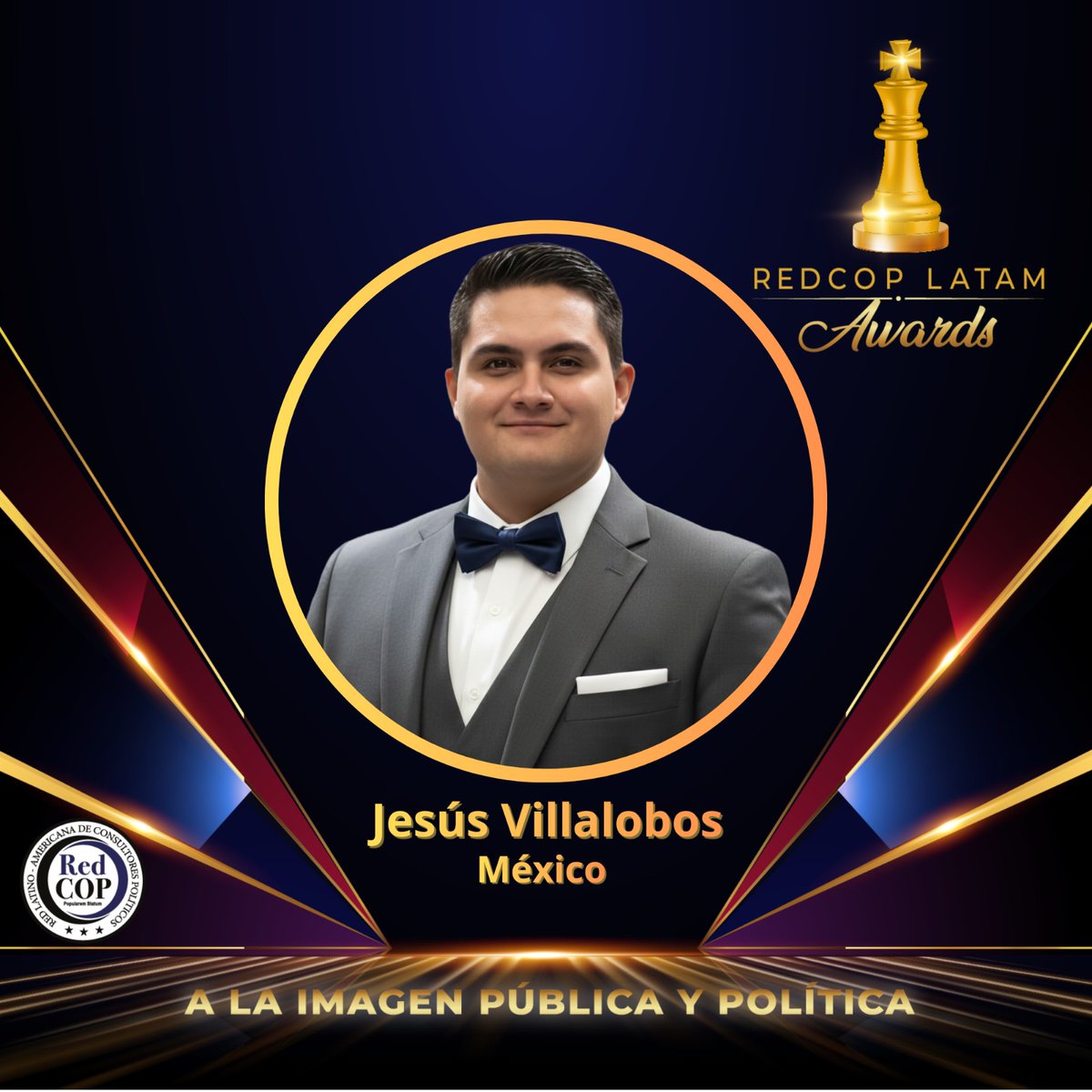 El líder Político Juvenil Mexicano Jesús Villalobos nominado en los premios #redcopawards2026 en las categorías: Premio Latinoamericano a la democracia; Liderazgo y juventud en emprendimiento político. 

redcopawards.com
