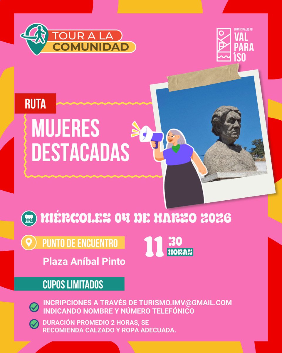 Departamento de Turismo de Valparaíso tweet media
