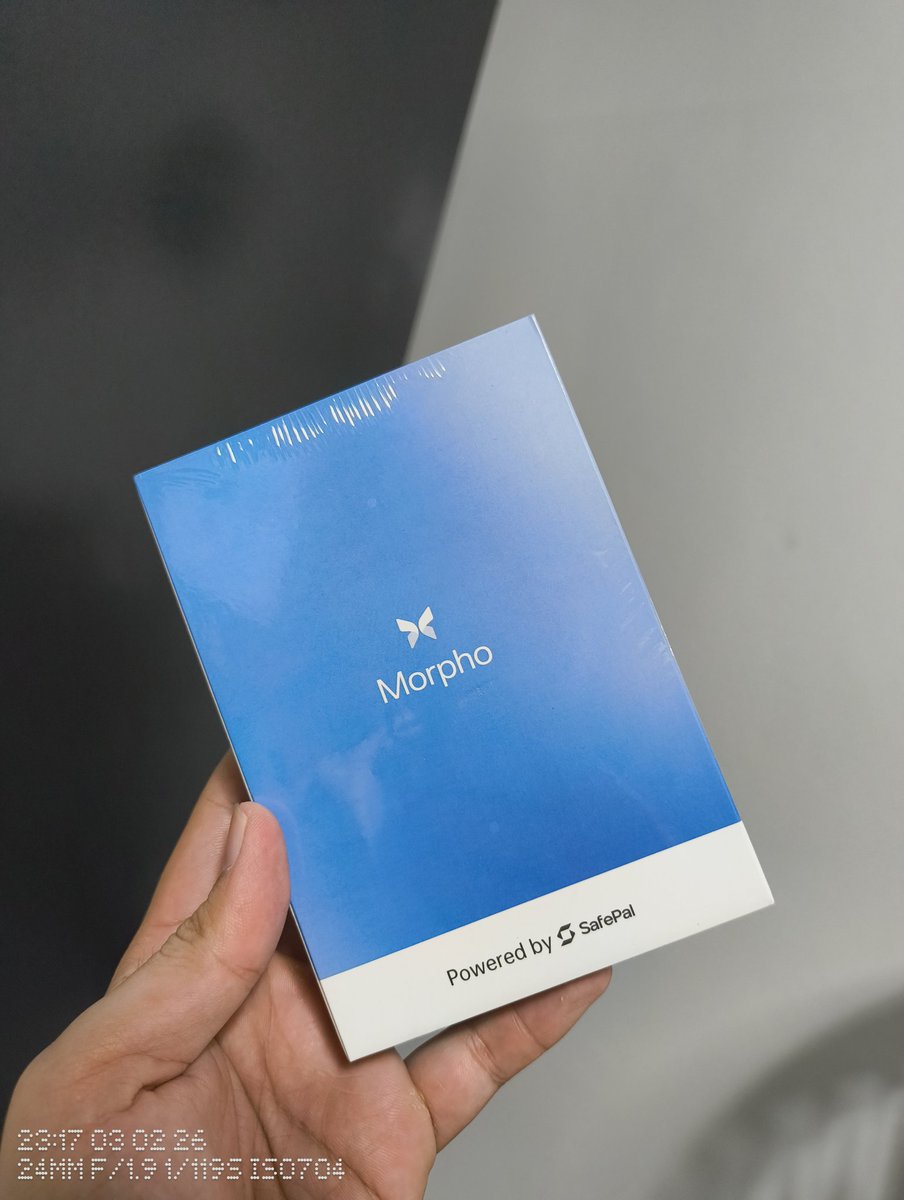 _Hodler's tweet photo. Thank you for this free wallet! 🚀🚀👨‍🚀
@Morpho x @SafePal https://t.co/IUsyj65Agy